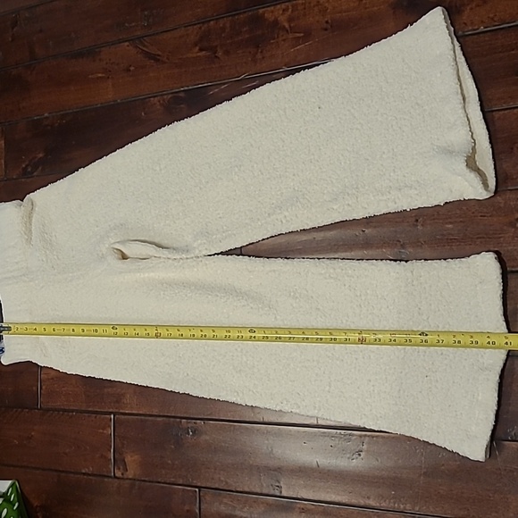 Skims Cozy Cream Wide-Leg Pants Size S/M - Picture 6 of 9
